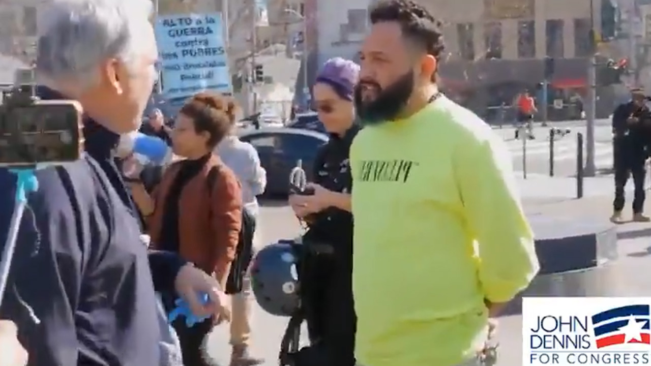 This ANTIFA bully thought he could intimidate San Francisco Republicans (3.3 million views. Retweeted by President Trump!)